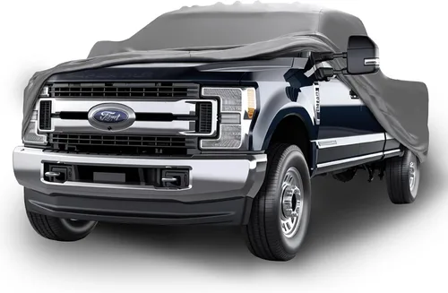 Miniatura 9 de Funda 5L para camioneta, compatible con Ford F150, F250, F350, F450, F100, F-1, para usarse en exteriores e interiores; protege tu vehículo