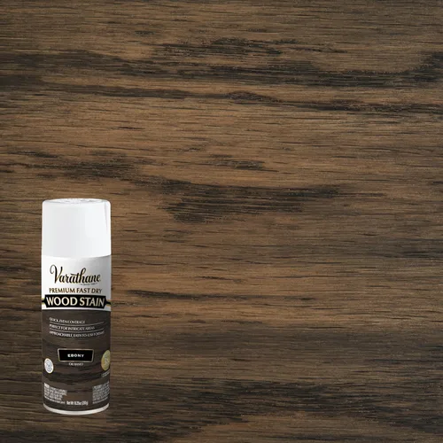 Miniatura 2 de Varathane Premium - Tinte para madera de secado rápido en aerosol, 10.25 onzas, ébano