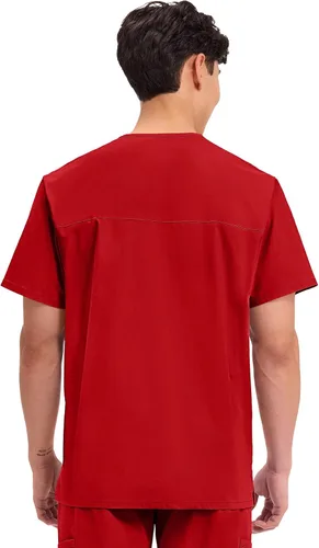 Miniatura 15 de Cherokee WW Professionals WW695 - Camisa de uniforme sanitario para hombre, con cuello en V