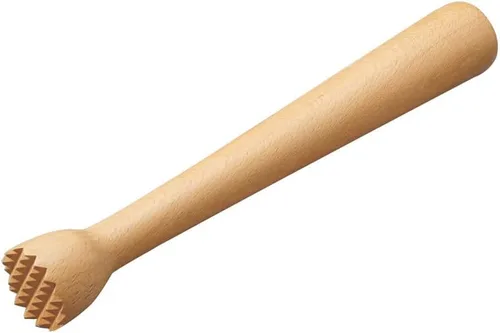 Muddler de madera para cócteles de 10 pulgadas, para el hogar y bar para mojitos, bebidas de frutas, madera resistente, herramienta de barra