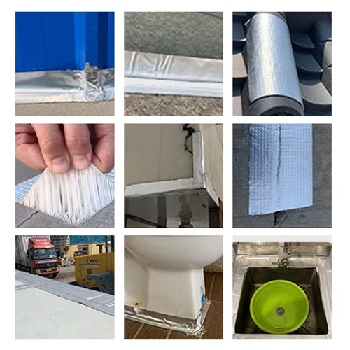 Miniatura 5 de Cinta impermeable de butilo de 2 pulgadas x 16.4 pies, cinta a prueba de fugas para exteriores para reparación de plástico y metal, reparación