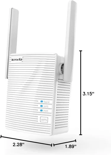 Miniatura 8 de Tenda Extensor WiFi, extensor de alcance WiFi AC1200 fuerte con puerto Ethernet, amplificador de señal WiFi cubre hasta 1300 pies cuadrados y 20