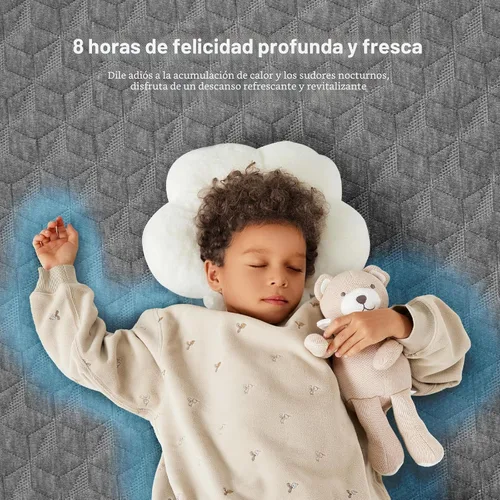 Miniatura 4 de Novilla Colchón individual para niños, colchones de tamaño individual de 5 pulgadas con espuma viscoelástica infundida de gel y espuma que alivia