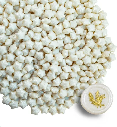 Miniatura 7 de Cuentas de sello de cera de alta calidad, 520 bolitas de sellado marrón para cartas, tarjetas de felicitación, botellas de vino y manualidades