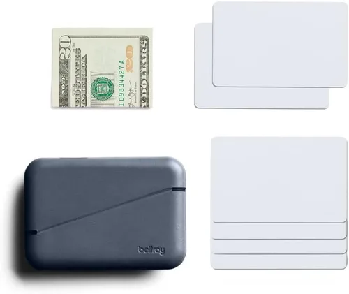 Miniatura 5 de Bellroy Funda Flip Segunda Edición - (Estuche para tarjetas, billetera rígida), Piedra azul, Estuche para tarjetas, billetera rígida