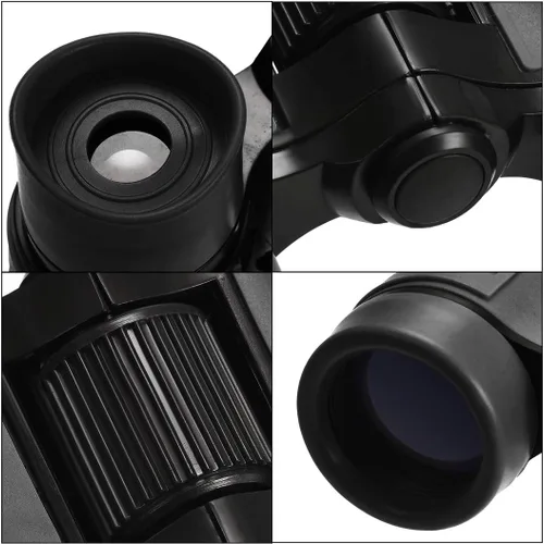 Miniatura 4 de uxcell Prismáticos 4X30 Compactos Plegables Binoculares A Prueba De Golpes Negro Con Correa Para El Cuello Para La Observación De Aves Senderismo