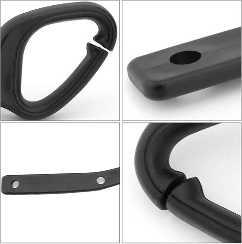 Miniatura 3 de Par de soportes de guía de extensión de cinturón de seguridad compatibles con accesorios de seguridad Ford Mustang EcoBoost GT 2014-2021