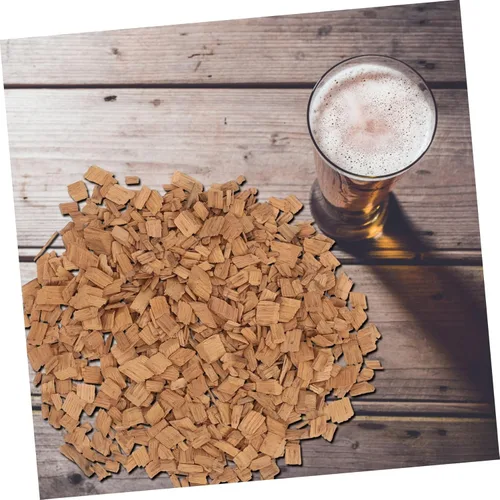 Miniatura 7 de KICHOUSE Paquete de 1 patatas fritas American Cubes Suministros de elaboración de cerveza de vino Cocinar trozos de madera Suministros para hacer As