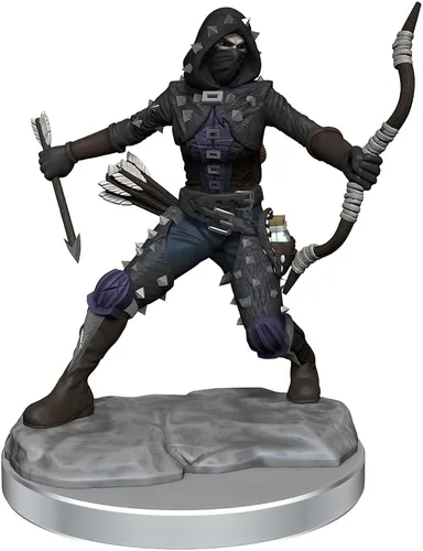 Miniatura 6 de WizKids D&D Frameworks: Human Rogue Female - Sin pintar y sin ensamblar