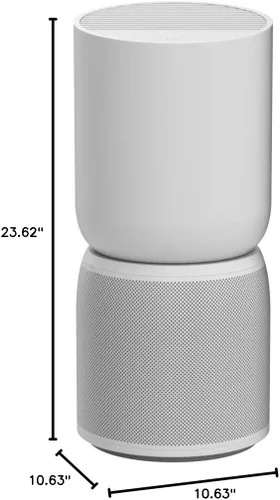 Miniatura 7 de TCL Breeva - Purificador de aire inteligente A5 con limpieza de 5 etapas, True HEPA (H13), elimina el 99.97% del polvo, bacterias/olores y más