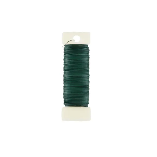 Miniatura 9 de HAHIYO Alambre Negro de Calibre 22 - 1 Rollo, 38 Yardas (115 Pies) Alambre Floral Flexible para Manualidades, Coronas de Navidad, Arreglos