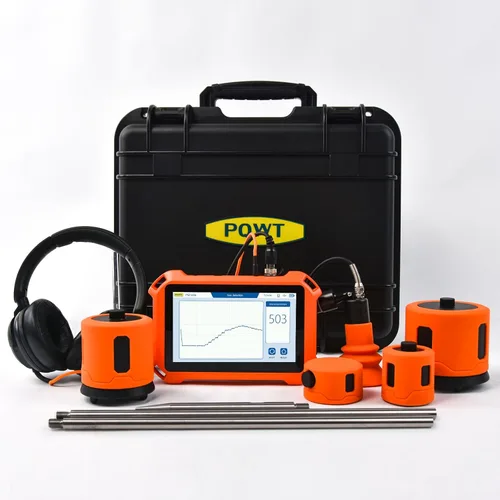 Miniatura 10 de Detectores de fugas de agua subterráneas para el hogar PQ125A Detección de fugas de agua en tuberías de pared con pantalla táctil, auriculares
