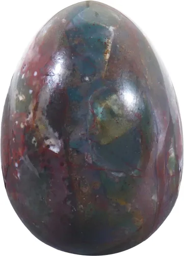 Miniatura 9 de Huevo de piedra pulida para el día de Pascua, palma/bolsillo/preocupación Enegry de cristal curativo, figura Fengshui, piedra lunar de 1.8 x 1.3
