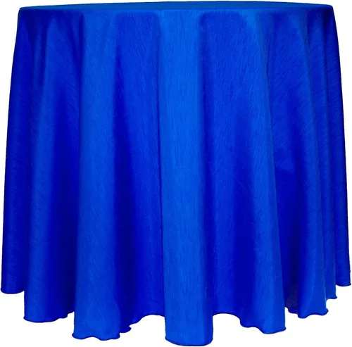 Miniatura 32 de Mantel reversible de satén Shantung de Ultimate Textile Majestic 96" redondo, Satin, Paquete de 2