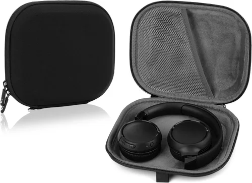 Linkidea Funda de transporte para auriculares compatible con JBL Tune 670NC/Tune 660/600BT/570BT, Live 460NC/400BT, bolsa protectora de viaje rígida
