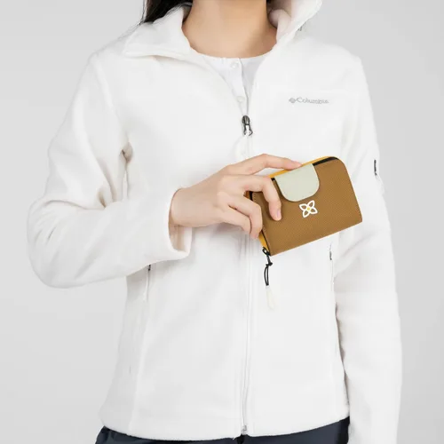 Miniatura 17 de Sherpani Barcelona, pequeña cartera de nailon plegable con bolsillo con cremallera para mujer, bolsa de viaje, protección RFID