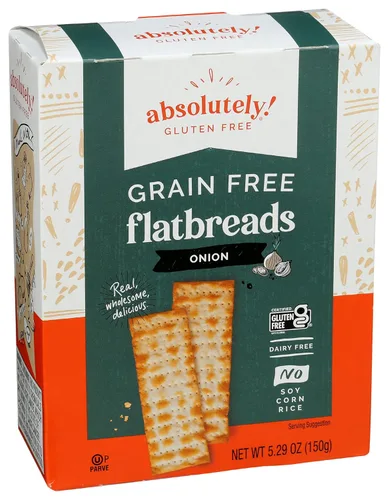 Miniatura 7 de Absolutely Pan plano sin gluten Gf Tstd Cebolla, 5.29 onzas