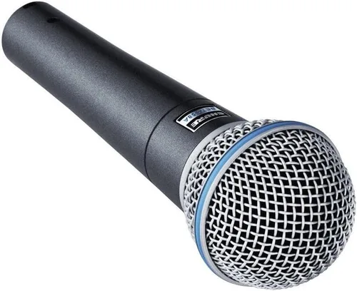 Miniatura 6 de Shure Micrófono vocal BETA 58A - Micrófono dinámico supercardioide de un solo elemento para escenario y estudio, incluye adaptador de soporte