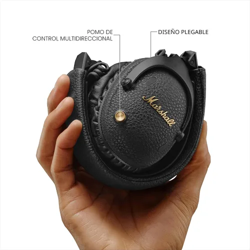 Miniatura 7 de Marshall Monitor III A.N.C. Auriculares Bluetooth Over-Ear – Cancelación activa de ruido con micrófono Más de 100 horas de tiempo de reproducción