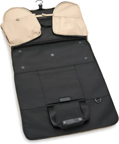 Miniatura 10 de Briggs & Riley, Negro, bolsa de lona para ropa de 22 pulgadas, Negro -, Bolsa de lona para ropa