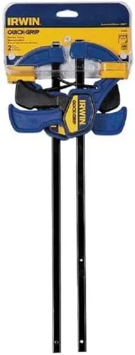 Miniatura 6 de IRWIN QUICK-GRIP Abrazadera de Barra Mini de Una Mano Paquete de 2, 12", 1964745