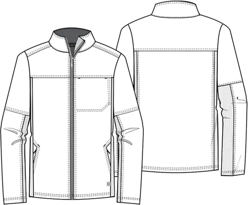 Miniatura 6 de Cherokee Infinity CK332A - Chaqueta quirúrgica con cremallera frontal para hombre