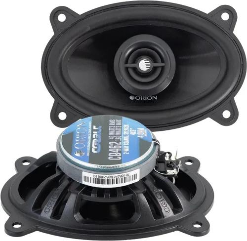 Miniatura 15 de ORION Cobalt Series CB693 - Altavoces coaxiales de 3 vías para automóvil, 320 W, 4 ohmios, rango completo, graves mejorados, cono de polipropileno