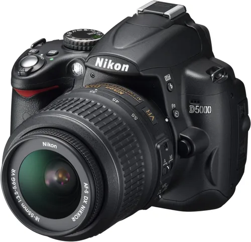 Miniatura 7 de Nikon D5000 cámara réflex digital 12.3MP DX con lente de 18-55mm f/3.5-5.6G VR y LCD de ángulo variable de 2.7 pulgadas
