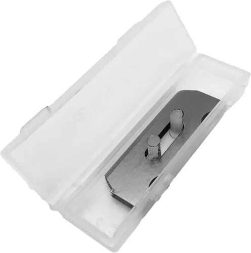 Miniatura 2 de KAKURI Plano de mano japonés Mini 2.283 in para carpintería [sistema de cuchillas reemplazables], hoja de repuesto 2.283 in (3 unidades), fabricado