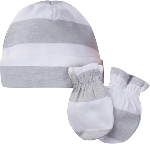 Miniatura 4 de Onesies Brand Juego de gorras y manoplas de 12 piezas para bebés