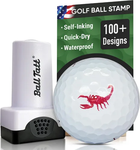 Miniatura 29 de Sello de pelota de golf - Marcador autoentintado - Herramienta de marcado permanente de secado rápido, sin fugas ni recargas, sello de golf