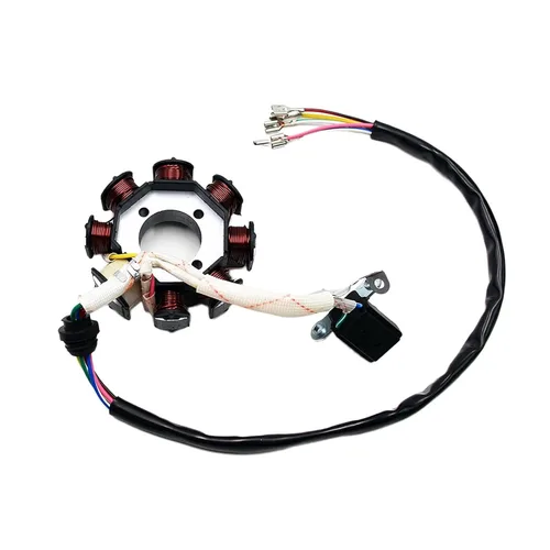 Miniatura 5 de PRO BAT Arnés de cableado eléctrico completo Cable CDI Bobina Conjunto de estator de 8 polos para vehículos de 4 ruedas Stroke ATV Quad Pit Dirt