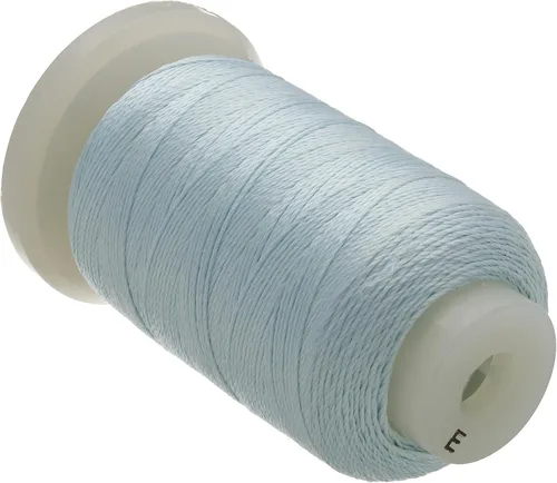 Miniatura 19 de The Beadsmith Cordón de seda pura – Castaño, tamaño E (0.325 mm/0.0128"), 200 yardas (600 pies), carrete de 1/2 onza