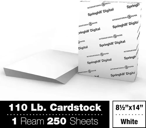 Miniatura 2 de Springhill - Papel blanco tamaño carta Blanco - 110 lb