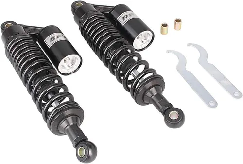 320mm Amortiguadores de aire traseros universales para motocicleta para HONDA para Suzuki para Yamaha para Kawasaki ATV Sport Bike Go Kart Quad Dirt