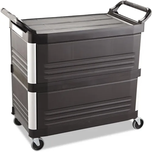 Miniatura 3 de Rubbermaid Commercial Products Xtra - Carrito utilitario con ruedas, capacidad de 300 libras, 20 pulgadas de ancho x 40-5/8 pulgadas de profundidad