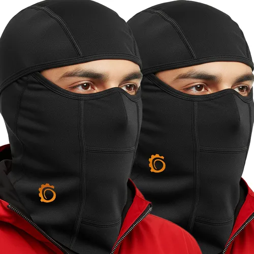 Miniatura 14 de Pasamontañas para motocicleta, máscara facial , osfa, Negro