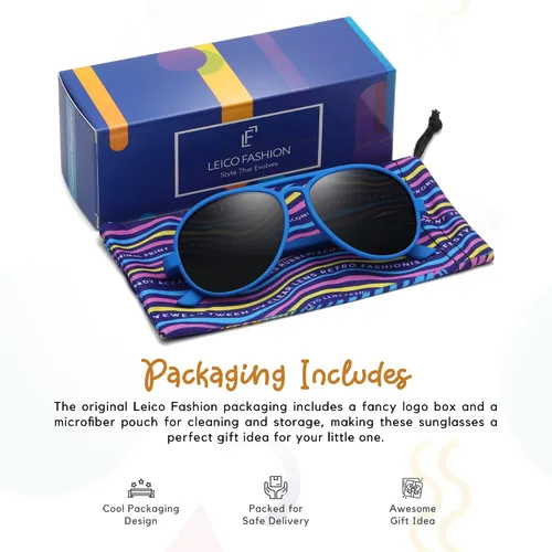 Miniatura 4 de Lentes de sol aviadores con protección UV400 para bebés y niños de 0 a 4 años