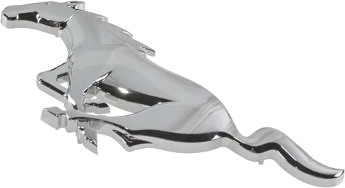 Miniatura 5 de Emblema cromado montado en rejilla compatible con Ford Mustang 2010-2014