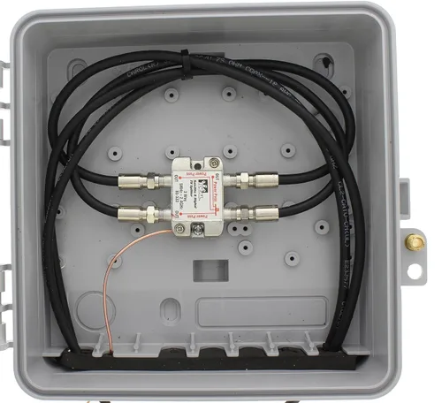 Miniatura 2 de IDEAL INDUSTRIES INC. 85-333 - Divisor de cable digital de 3 vías, 2,4 GHz