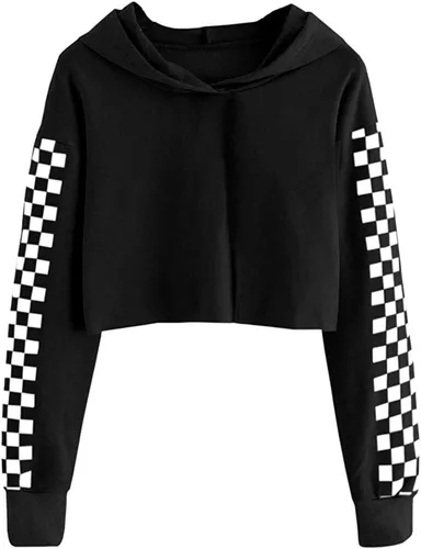 Miniatura 2 de Meikulo Conjunto de 2 piezas para niñas, sudaderas con capucha y pantalones deportivos de manga larga