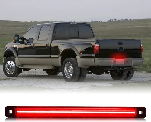 Barra de luz de marcha para puerta trasera LED SHINEFIT Compatible con F350 F450 F550 Super Duty Truck de rueda doble 1999-2016, luz de repuesto