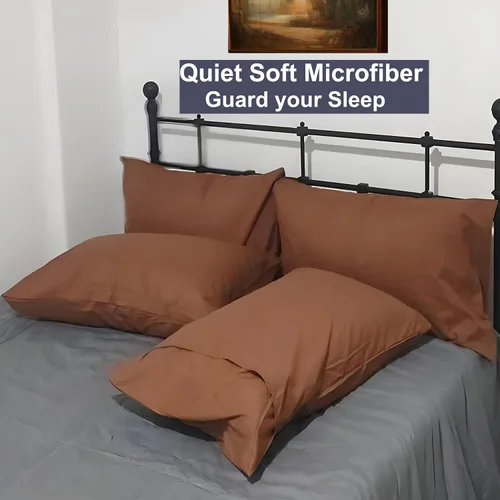 Miniatura 7 de Fundas de almohada (6, café, estándar)