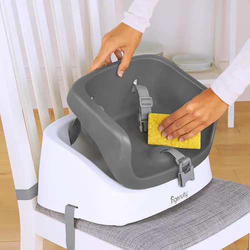 Miniatura 11 de Asiento elevador Ingenuity SmartClean para silla de cocina – Ligero para llevarlo a todas partes, fácil de limpiar, correa de arnés de 3 puntos