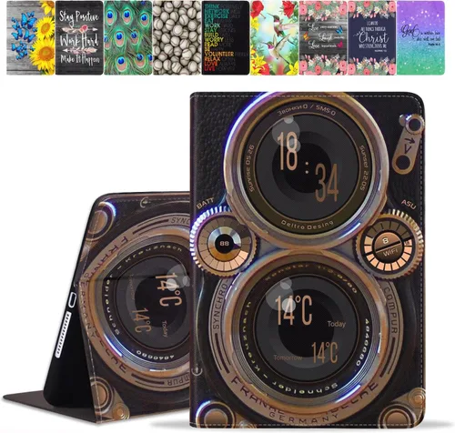 Miniatura 17 de Funda para iPad Mini 5/Mini 4, iPad Mini 1/2/3, Funda de piel sintética premium con función de encendido automático inteligente para iPad Mini 5ª/4ª