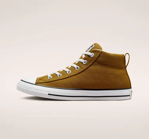 Miniatura 3 de Converse Chuck Taylor All Star Street Mid Lona unisex color trigo oscuroblanconegro