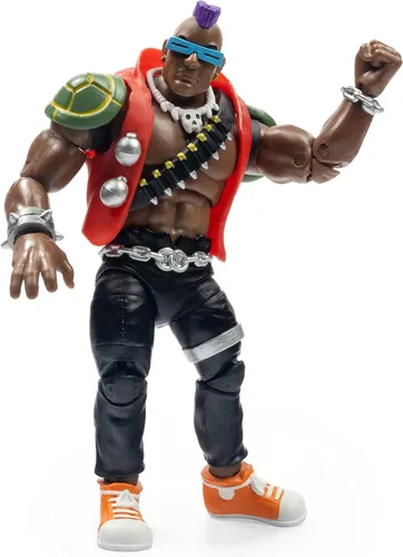 Miniatura 3 de The Loyal Subjects BST AXN Teenage Mutant Ninja Turtles Bebop 80's - Figura de acción de 5 pulgadas con accesorios