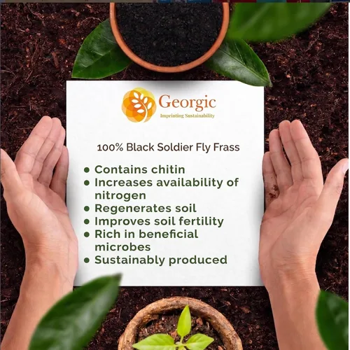 Miniatura 5 de Fertilizante orgánico para insectos – Alimento para plantas multiusos y enmienda del suelo, mejora la salud del suelo, desarrollo de raíces