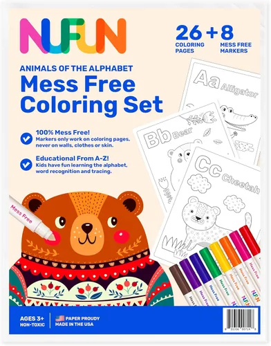 Miniatura 7 de NuFun Activities - Papel para colorear, regalo para niños pequeños y niños