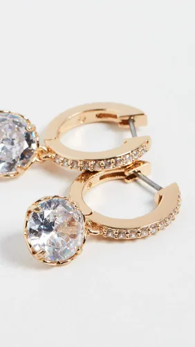 Miniatura 4 de Kate Spade New York Pendientes de mujer That Sparkle Pave Huggies